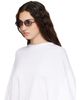 JACQUEMUS JACQUEMUS Gunmetal Linda Farrow Edition 'The Bellini' Sunglasses - 4