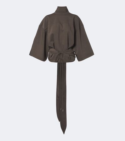 Jacquemus Jacquemus Havana tie-detail wool top