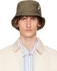 JACQUEMUS JACQUEMUS Khaki Le Chouchou 'Le bob Ovalie' Hat - 1