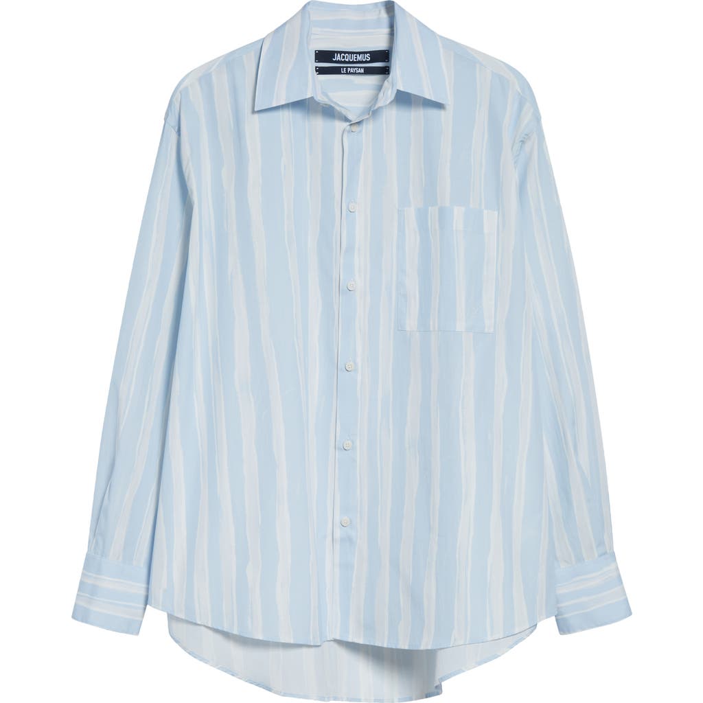 Jacquemus Jacquemus La Chemise Camargue Cotton Button-Up Shirt