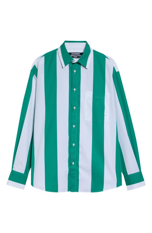 Jacquemus Jacquemus La Chemise Camargue Stripe Button-Up Shirt