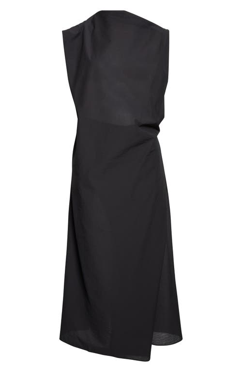Jacquemus Jacquemus La Robe Drap Asymmetric Midi Dress