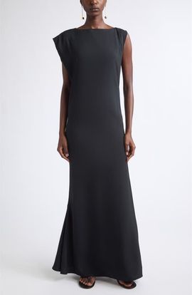 Jacquemus Jacquemus La Robe Drap Maxi Dress