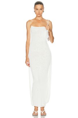 JACQUEMUS JACQUEMUS La Robe Maille Plumetis
