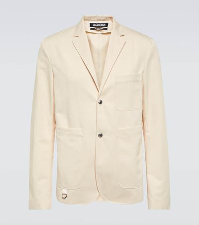 Jacquemus Jacquemus La veste Jean cotton and linen blazer