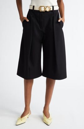 Jacquemus Jacquemus Le Bermuda Amalfi Pleated Shorts
