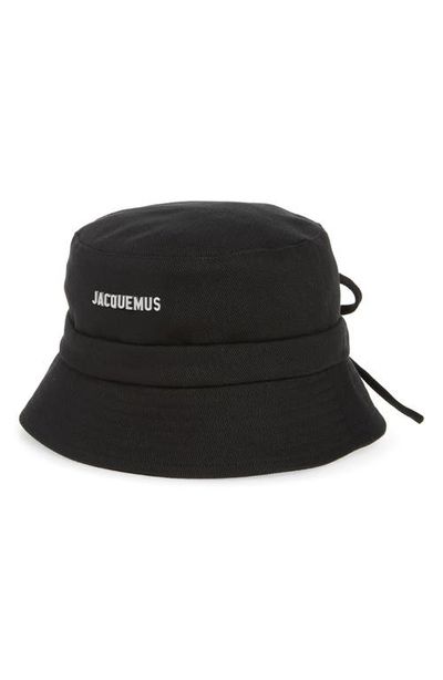 Jacquemus Jacquemus Le Bob Gadjo Cotton Bucket Hat