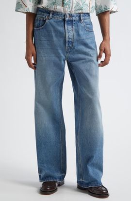 Jacquemus Jacquemus Le De-Nîmes Large Straight Leg Jeans