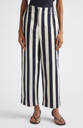 Jacquemus Jacquemus Le de-Nîmes Parasol Crop Straight Leg Jeans