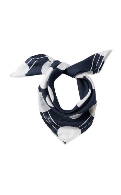 Jacquemus Jacquemus Le Foulard Coeur Silk Scarf