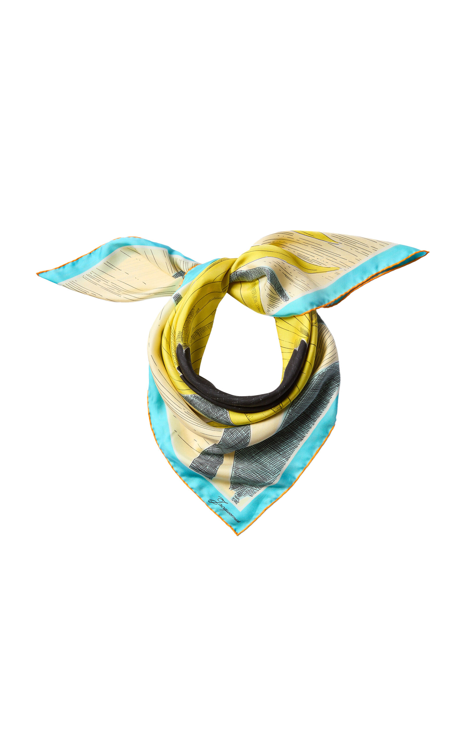 Jacquemus Jacquemus Le Grand Foulard Tourneso Scarf