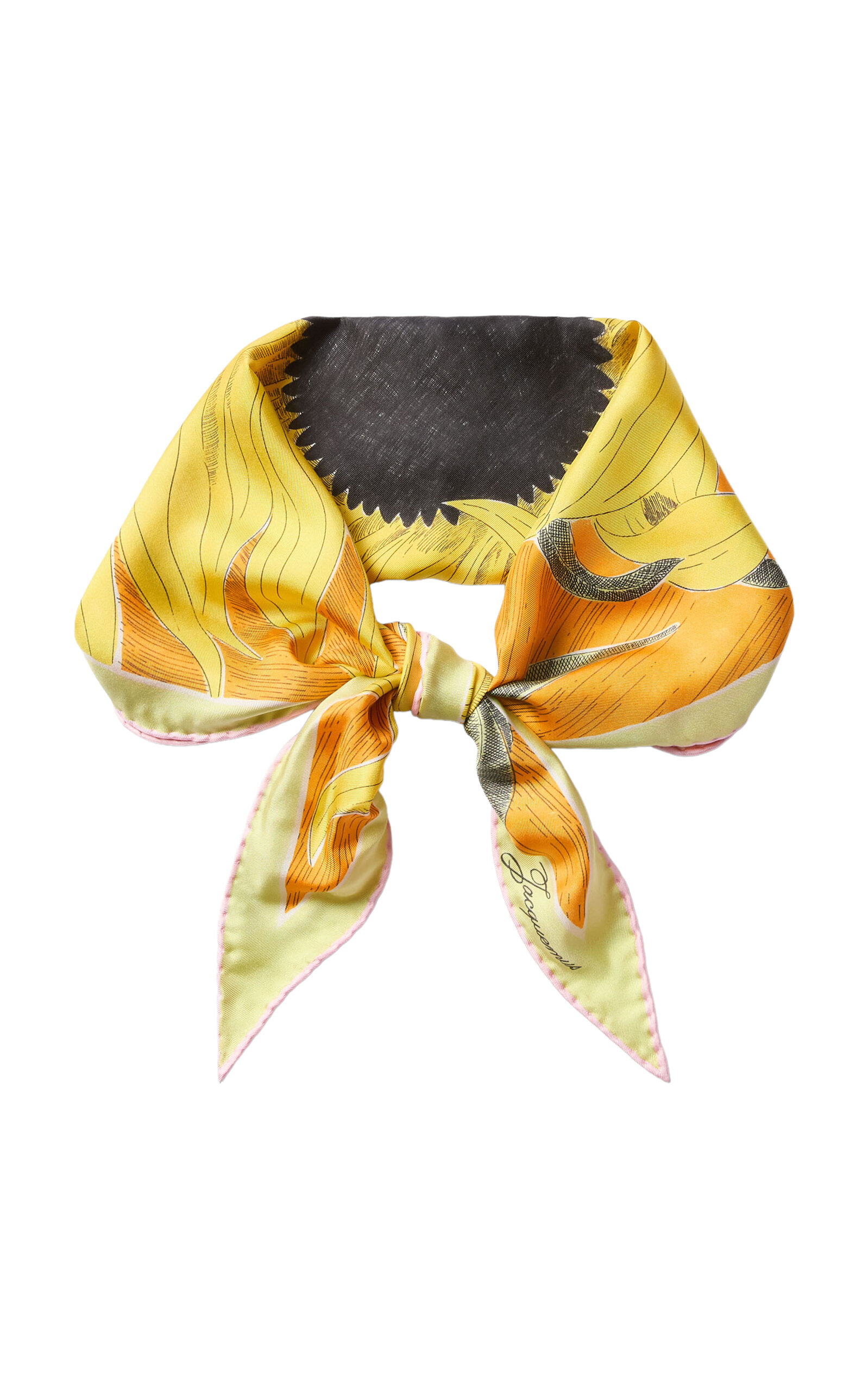 Jacquemus Jacquemus Le Losange Tournesol Scarf