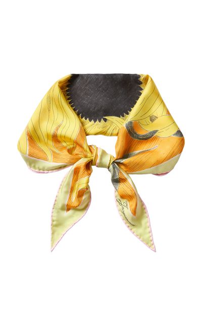Jacquemus Jacquemus Le Losange Tournesol Scarf