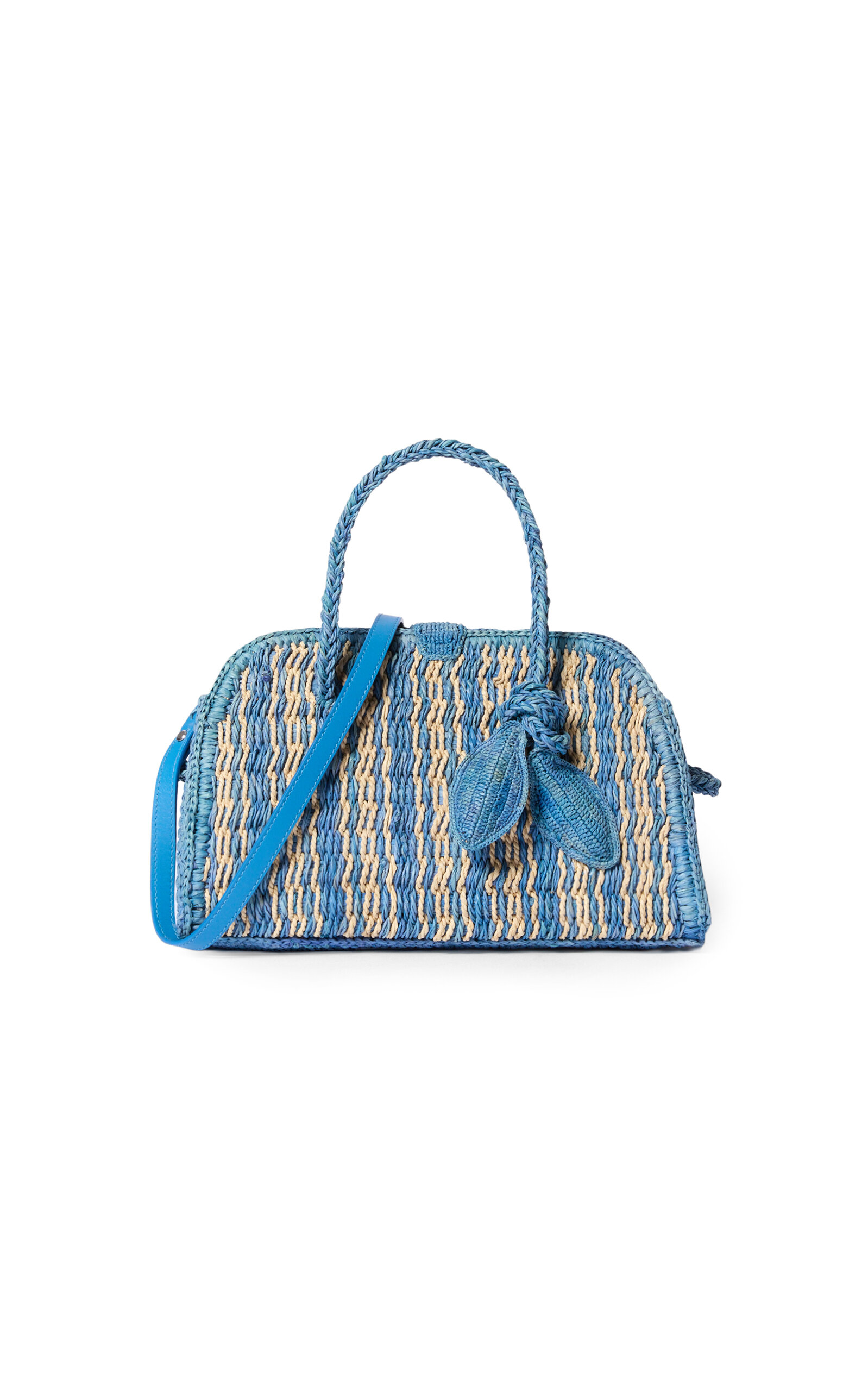Jacquemus Jacquemus Le Petit Turismo Raphia Leather Bag