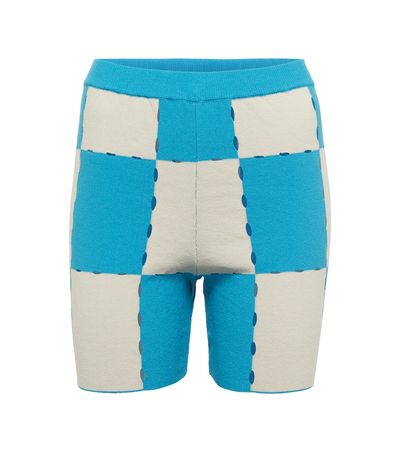 Jacquemus Jacquemus Le Short Gelato checked shorts