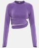 Jacquemus Jacquemus Le T-shirt Espelho cutout crop top - 1