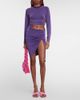 Jacquemus Jacquemus Le T-shirt Espelho cutout crop top - 2
