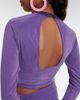 Jacquemus Jacquemus Le T-shirt Espelho cutout crop top - 5