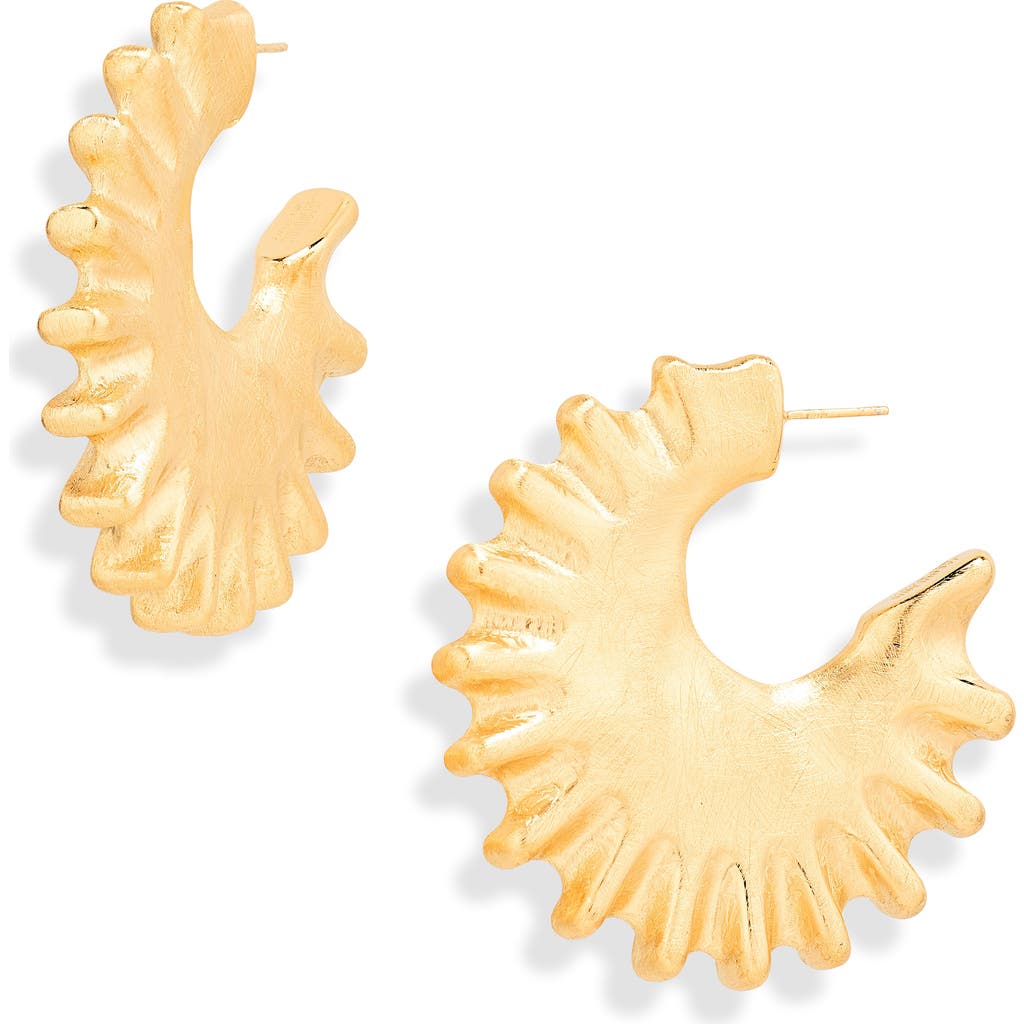 Jacquemus Jacquemus Les Creoles Hippocampe Hoop Earrings