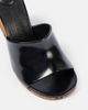 Jacquemus Jacquemus Les Doubles patent leather mules - 6