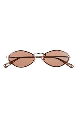 Jacquemus Jacquemus Les Lunettes Jac 57mm Oval Sunglasses