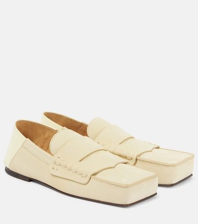 Jacquemus Jacquemus Les Mocassins Carré leather loafers