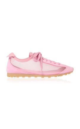 Jacquemus Jacquemus Les Tennis SuedeTulle Sneakers