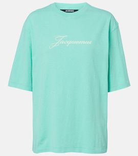 Jacquemus Jacquemus Logo cotton and hemp jersey T-shirt