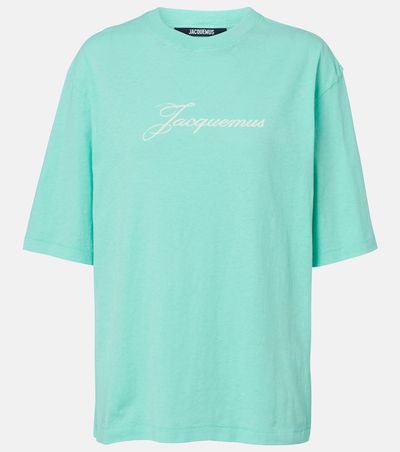Jacquemus Jacquemus Logo cotton and hemp jersey T-shirt