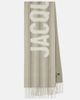 Jacquemus Jacquemus Logo fringed virgin wool scarf - 1