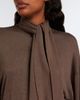 Jacquemus Jacquemus Losange tie-neck silk-blend cardigan - 3