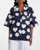 Jacquemus Jacquemus Marin polka-dot cotton poplin shirt - 2