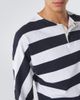 Jacquemus Jacquemus MariniÃ¨re striped cotton jersey Henley shirt - 5