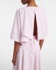 Jacquemus Jacquemus Moisson oversized open-back jersey T-shirt - 5