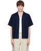 JACQUEMUS JACQUEMUS Navy 'La Chemise Pyjama Denim' Shirt - 1