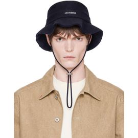 JACQUEMUS JACQUEMUS Navy 'The Artichaut' Bucket Hat