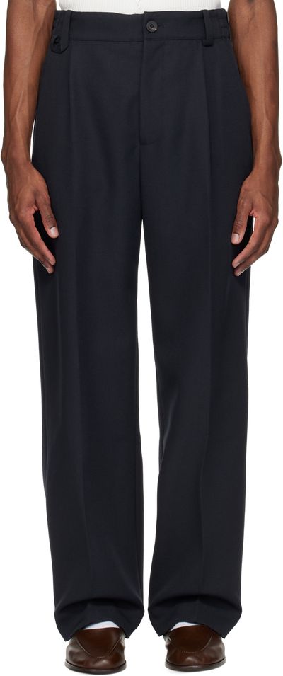 JACQUEMUS JACQUEMUS Navy 'The Croisière' Trousers