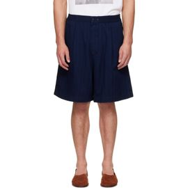 JACQUEMUS JACQUEMUS Navy 'The de-Nîmes Venice' Denim Shorts