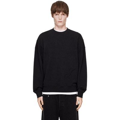 JACQUEMUS JACQUEMUS Navy 'The J' Sweatshirt