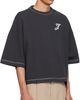 JACQUEMUS JACQUEMUS Navy 'The Letro' T-shirt - 2