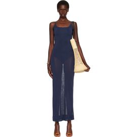 JACQUEMUS JACQUEMUS Navy 'The Nodo' Maxi Dress