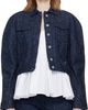 JACQUEMUS JACQUEMUS Navy 'The Ovalo de-Nîmes' Denim Jacket - 1