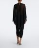 Jacquemus Jacquemus Noche sheer crêpe jersey midi dress - 6