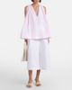 Jacquemus Jacquemus Norma striped cotton poplin top - 5