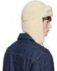 JACQUEMUS JACQUEMUS Off-White 'La Chapka' Shearling Hat - 3