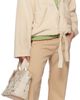 JACQUEMUS JACQUEMUS Off-White Le Raphia 'Le Blouson Banho' Jacket - 4