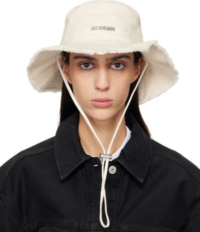 JACQUEMUS JACQUEMUS Off-White Les Classiques 'The Artichaut' Bucket Hat