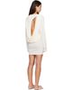 JACQUEMUS JACQUEMUS Off-White 'The Mistral' Minidress - 3