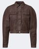 Jacquemus Jacquemus Ovalo cropped denim jacket - 1