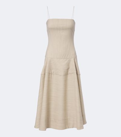 Jacquemus Jacquemus Paradiso wool-blend midi dress